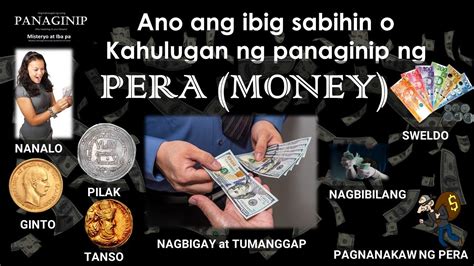 Ang pera sa panaginip .